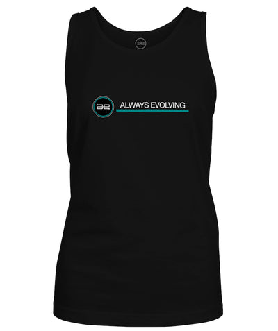 AE Ladies Team Logo black tank top