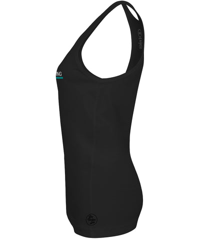 AE Ladies Team Logo black tank top