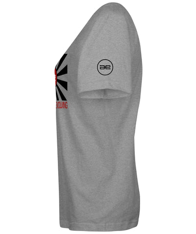 AE Ladies Throwback Flag Logo black Sport V