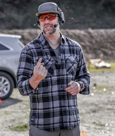 AE Classic Flannel Black & Grey