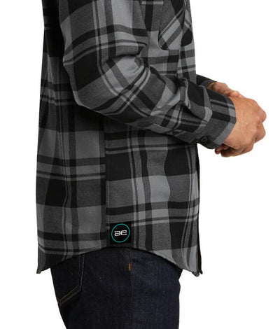 AE Classic Flannel Black & Grey