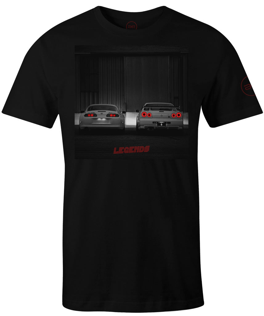 AE LEGEND LIGHTS LTD RELEASE Mens Shirt Black
