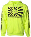 AE Safety Flag Heavyweight Pullover Hoodie Highlighter