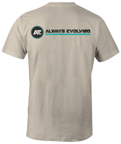 AE Team Track Logo Mens Shirt Oatmeal