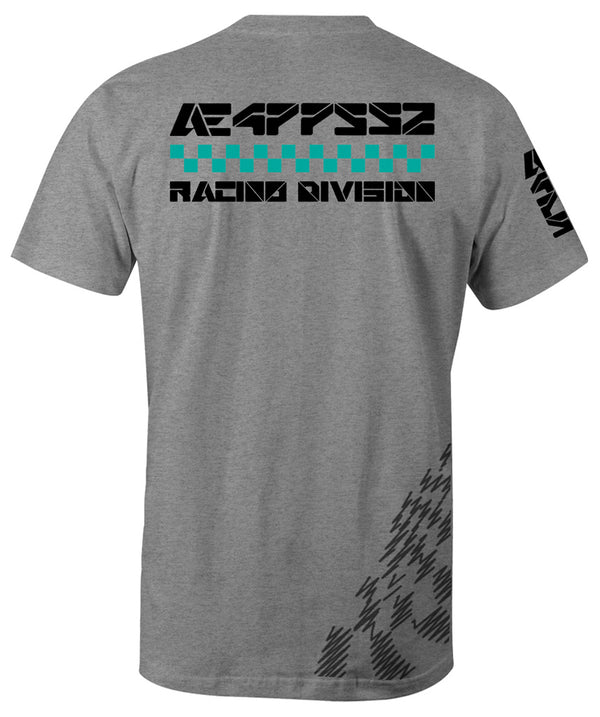 AE Racing Division Trackside Edition Mens Shirt Grey - AlwaysEvolving